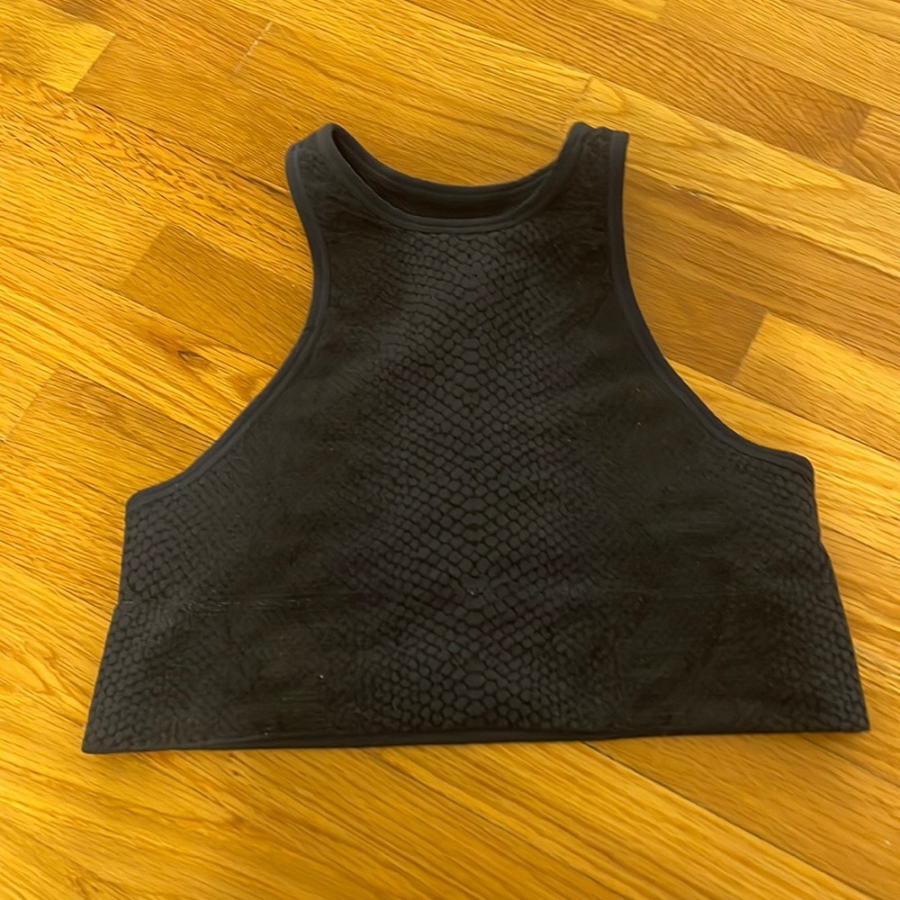 Avocado double sided sports bra racer tank
